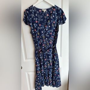 Lucky Brand midi dress, size large